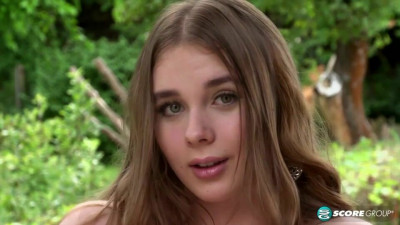 Flawless Lucy Laistner - long hair trailer - Big Tits