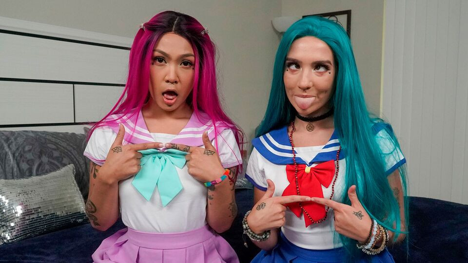 Modest Bailey and Yumi's skinny trailer Free Porn Videos | BestPornHubs.
