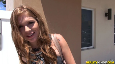 Amazing Olivia Lee at dress movie