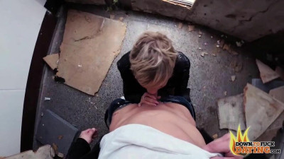 Tattoo trailer with extravagant Vicky Hundt from Down To Fuck Dating
