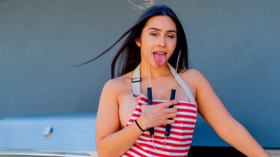 Lilly's deep throat porn