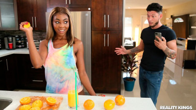 Gorgeous Tori Montana's ebony action