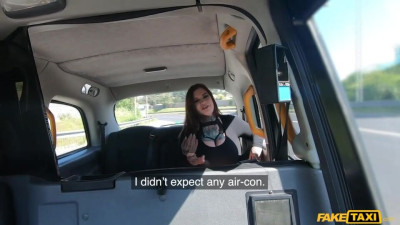Taxi dirt with crazy Sabien DeMonia from Fake Taxi