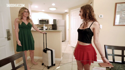 Brilliant Cory and Bailey's standing doggystyle clip