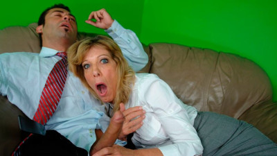 See Mom Suck featuring Shannon West's cum in mouth xxx