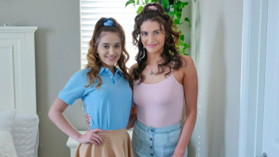 Daughter Swap featuring Mia Taylor and Sera Ryder's close up sex