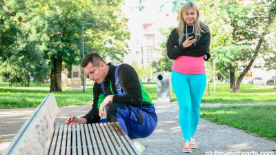 Bewitching Nicole's doggystyle smut