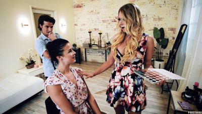 Katie and Kylie's missionary scene