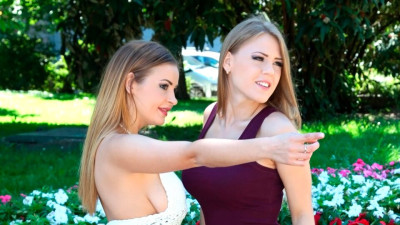 Euro Sex Parties featuring Viola and Candy Alexa's handjob sex