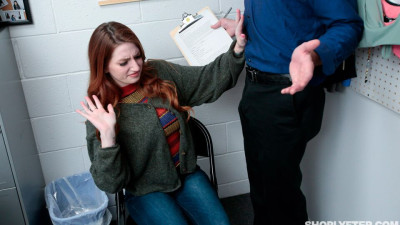 Shoplyfter - standing doggystyle scene
