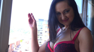 Jerk Off With Me featuring Bonnie Bellotti's fingering action