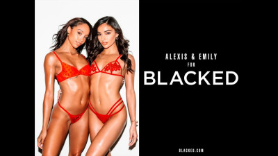 Emily and Alexis's threesome xxx