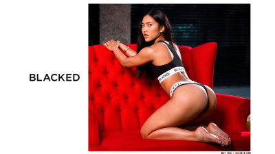 Blowjob porn with femme fatale May Thai from Blacked.Com