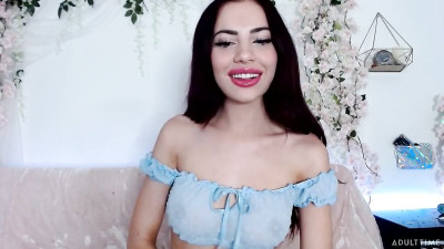 Brunette movie with randy Sabina Rouge from Live Series