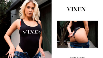 Prurient Athena Palomino and Vicki Chase - threesome xxx - Vixen