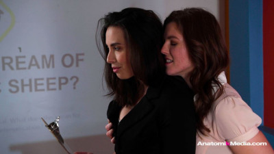 Nice Casey Calvert and Ella Nova at shaved scene
