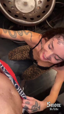 Watch squeaky Snow Deville's sex