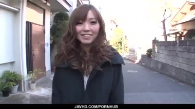 Cock sucking movie with classy Megu from Jav HD