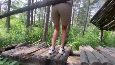 Indescribable Cock2squirt's public park porn