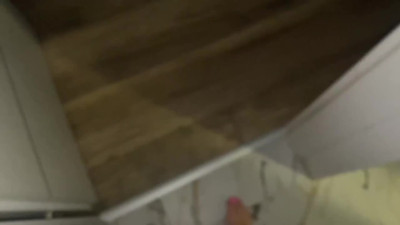 Modest Cock2squirt's cumshot onto tits sex