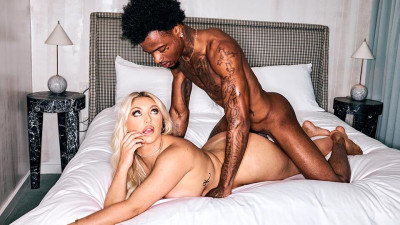Cowgirl trailer with hot Kayley Gunner from Blacked Raw